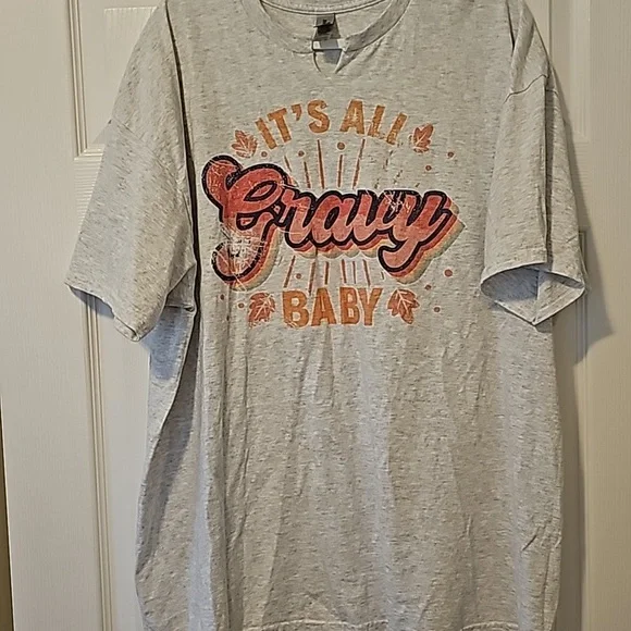 2 fall themed tees, Bella Canvas XL and Gildan 2XL, - Picture 12 of 15